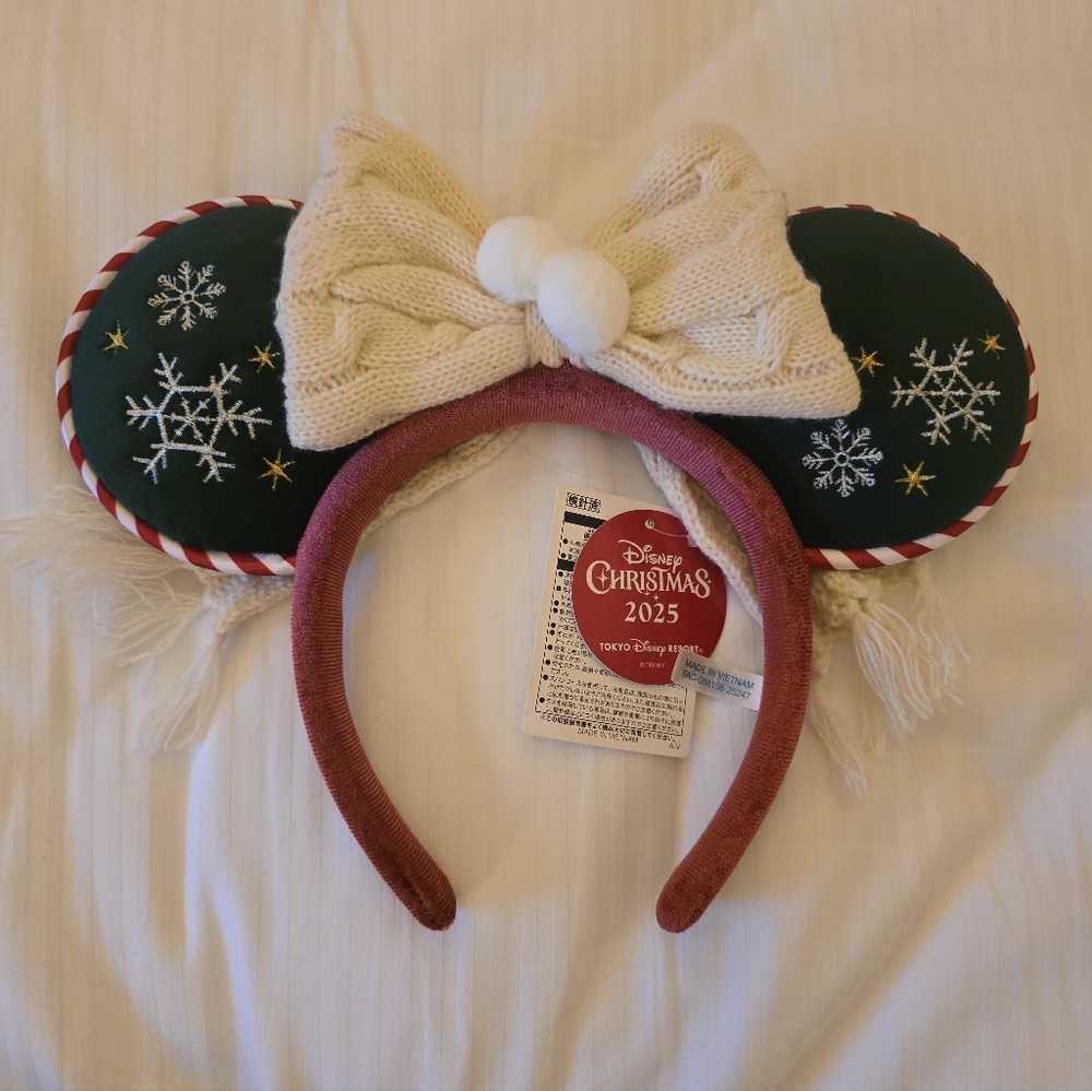 New Disney Tokyo Christmas Ears